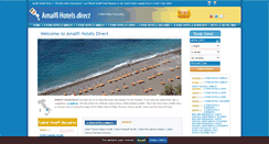 Desktop Screenshot of amalfihotelsdirect.com